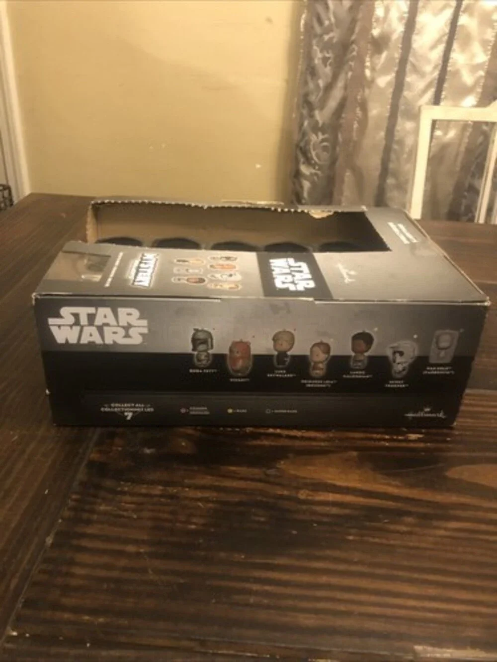 Hallmark Mystery Ornaments Star Wars Lot Of 10 Random Sealed Capsules & The Box